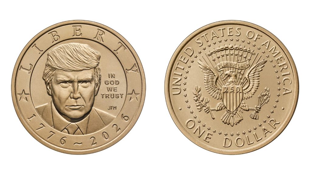 The Gold Donald Trump Coin With No Gold